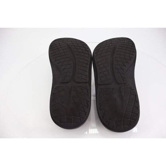 Oofos Mens OOriginal Sandal Size 11 Black Sport Recovery Shoe Thong Slide Comfy main image 7